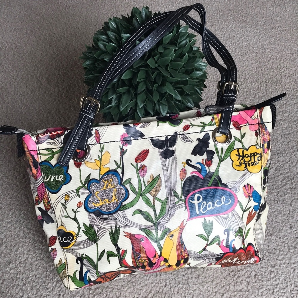 Sakroots PVC Peace Bag☮️